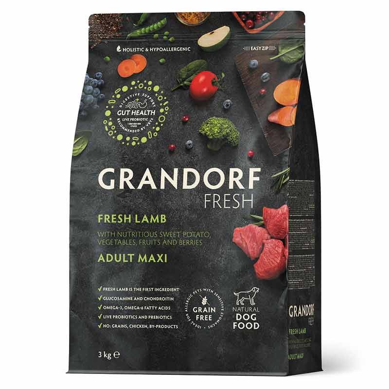 Grandorf Fresh Adult Maxi Frisches Lamm 3 kg