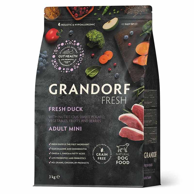 Grandorf Fresh Adult Mini Frische Ente 3 kg