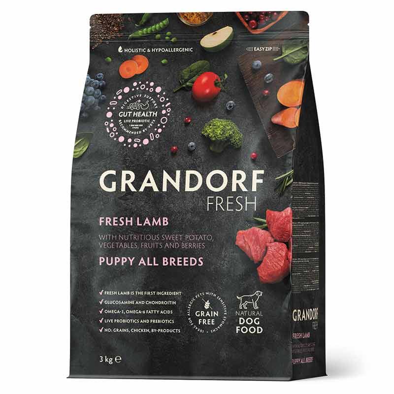 Grandorf Fresh Puppy Frisches Lamm 3 kg