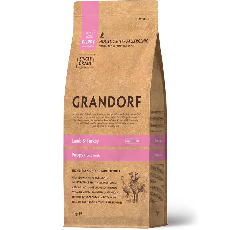 Grandorf Puppy Lamm und Pute 1 kg