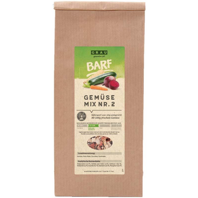 Grau Gemüsemix -Mischung Nr.2- 500g
