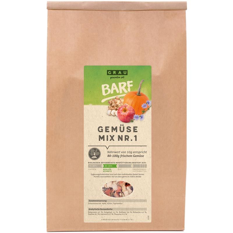 Grau Gemüsemix -Mischung Nr.1- 1,2 kg