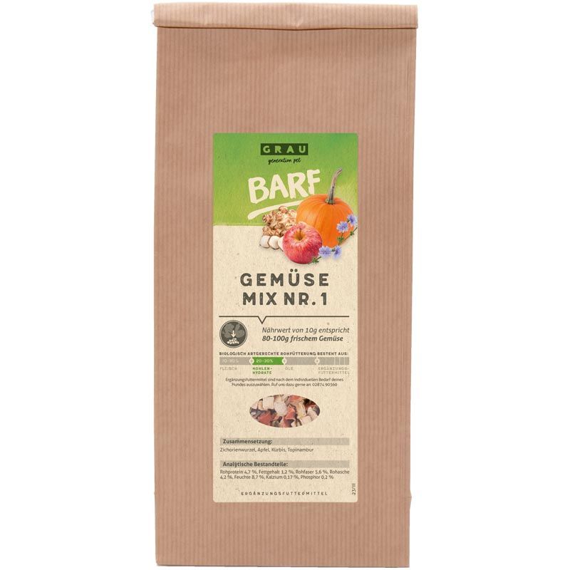 Grau Gemüsemix -Mischung Nr.1- 500g