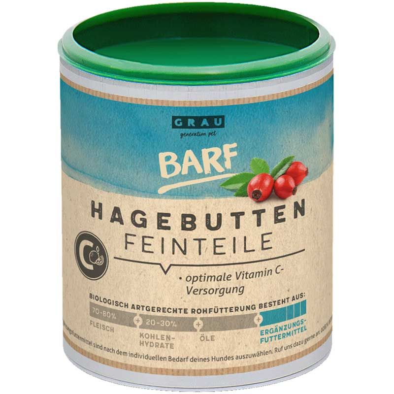 Grau Hagebutten-Feinteile 375g