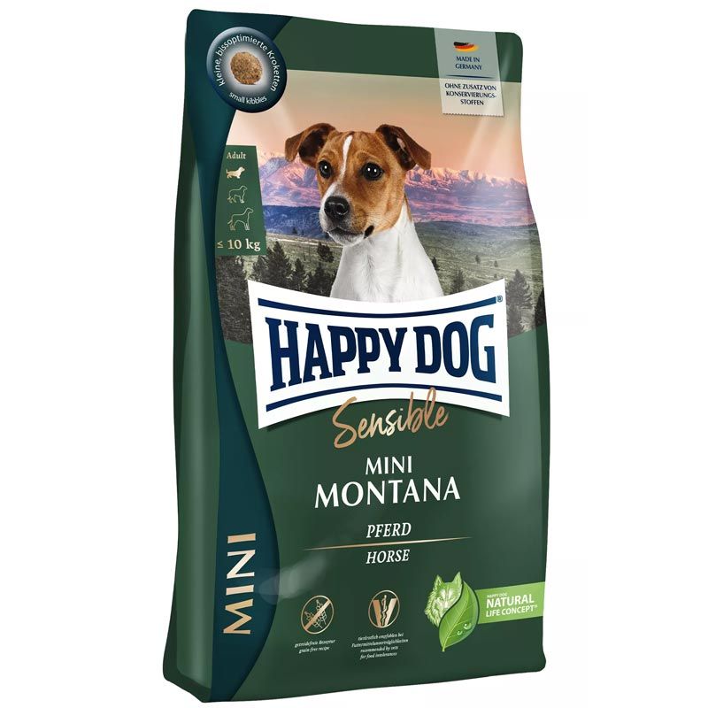 Happy Dog Supreme Mini Montana mit Pferd 800g