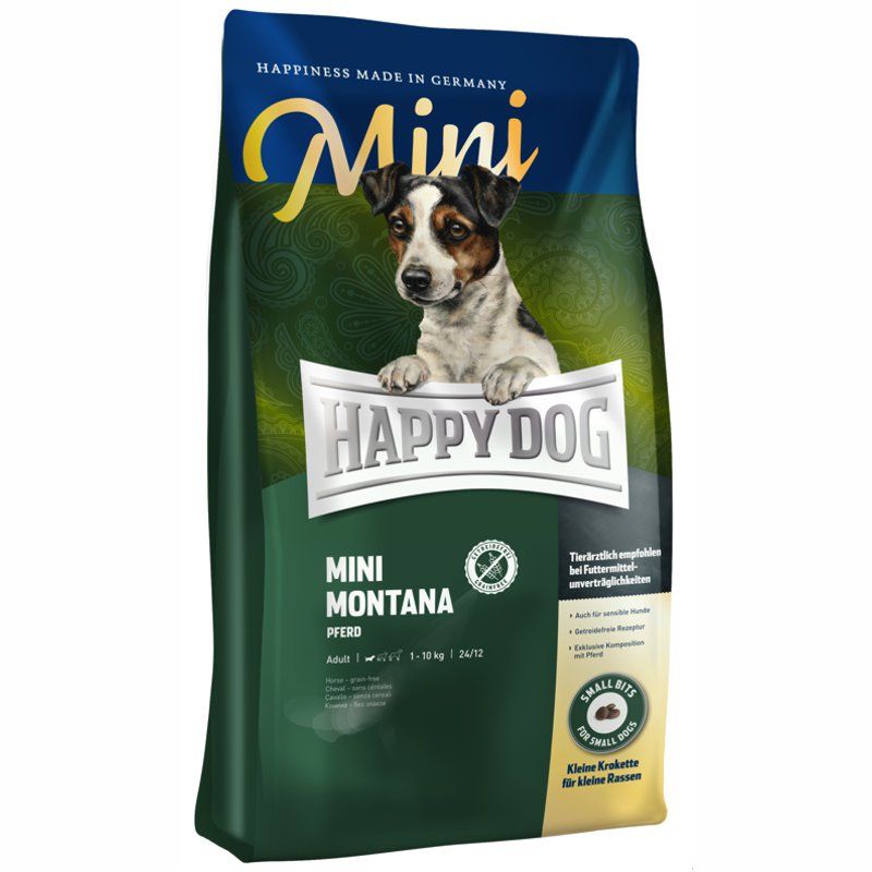 Happy Dog Supreme Mini Montana mit Pferd 300g