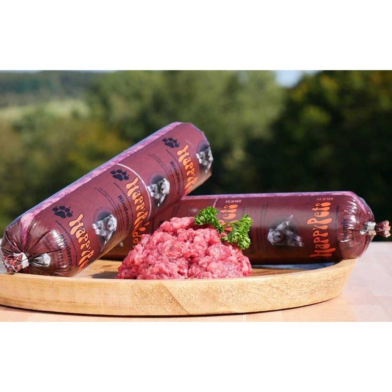 Happypets Rindermix gekuttert 500g