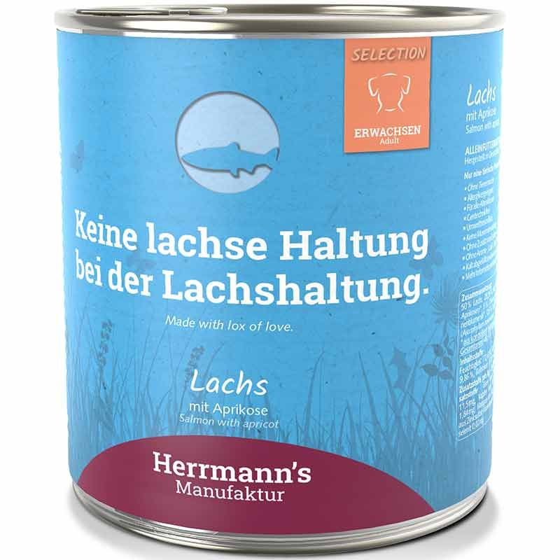 Herrmanns Selection Erwachsen Lachs 800g