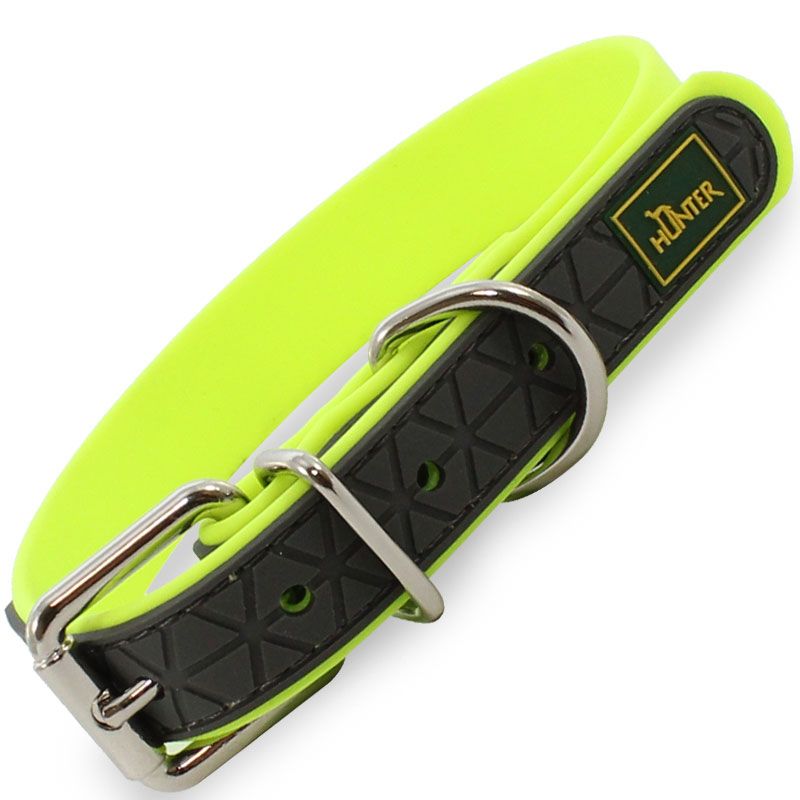 Hunter Halsband Convenience, 35 cm, neongelb
