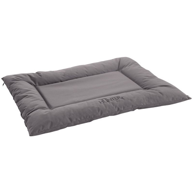 Hunter Hundebett Gent Antibakteriell, Gr.M: 80x60x5cm, grau