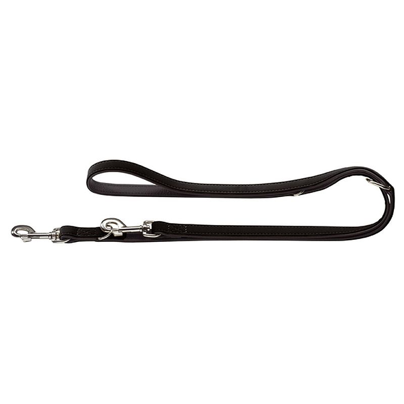 Hunter Verstellbare Führleine Softie, Gr. 15/200mm, schwarz