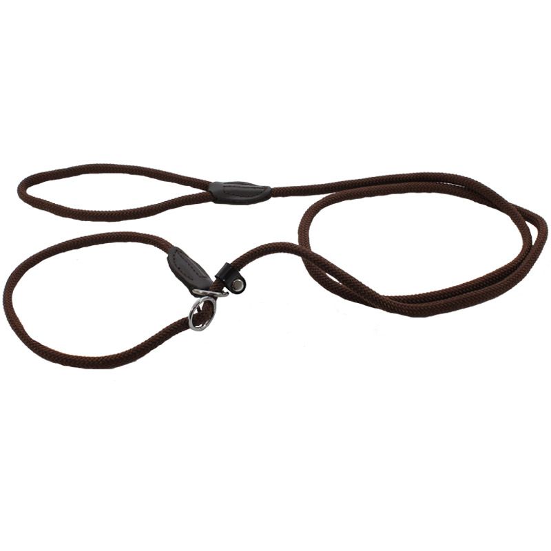 Hunter Retriever-Leine Freestyle, 8/170cm, Tau braun