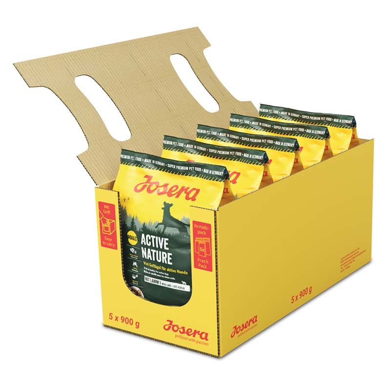 Josera NATURE Exklusiv Active Nature 5 x 900g