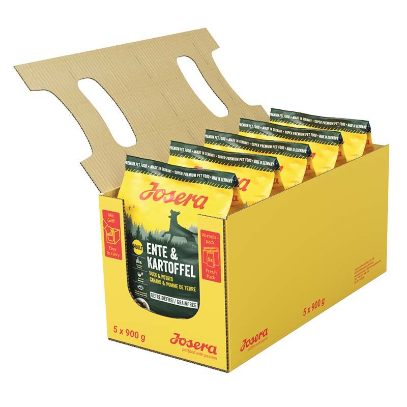 Josera NATURE Exklusiv Ente & Kartoffel 5 x 900g