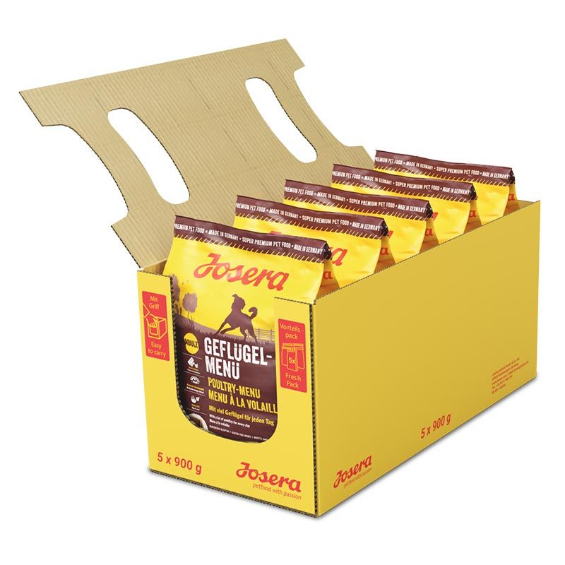 Josera DAILY Exklusiv Geflügel-Menü 5 x 900g
