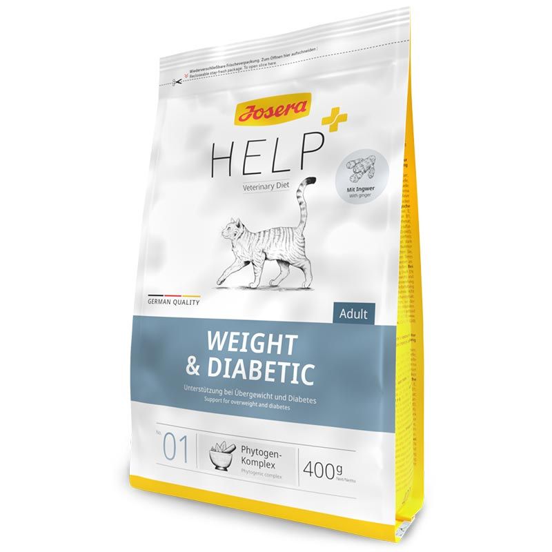 Josera Help Katze Weight und Diabetic 400g