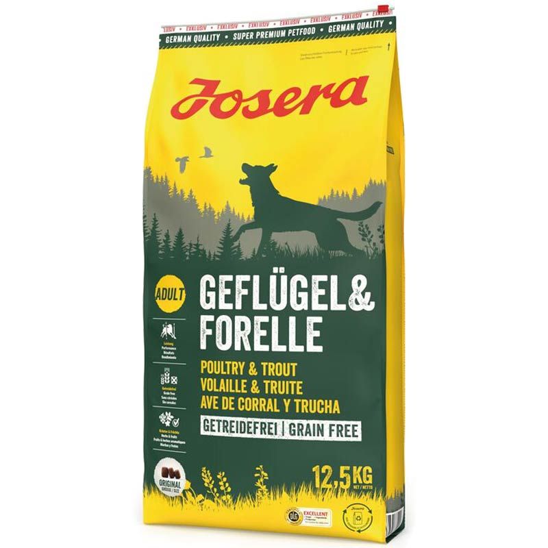 Josera NATURE Exklusiv Geflügel & Forelle 12.5 kg