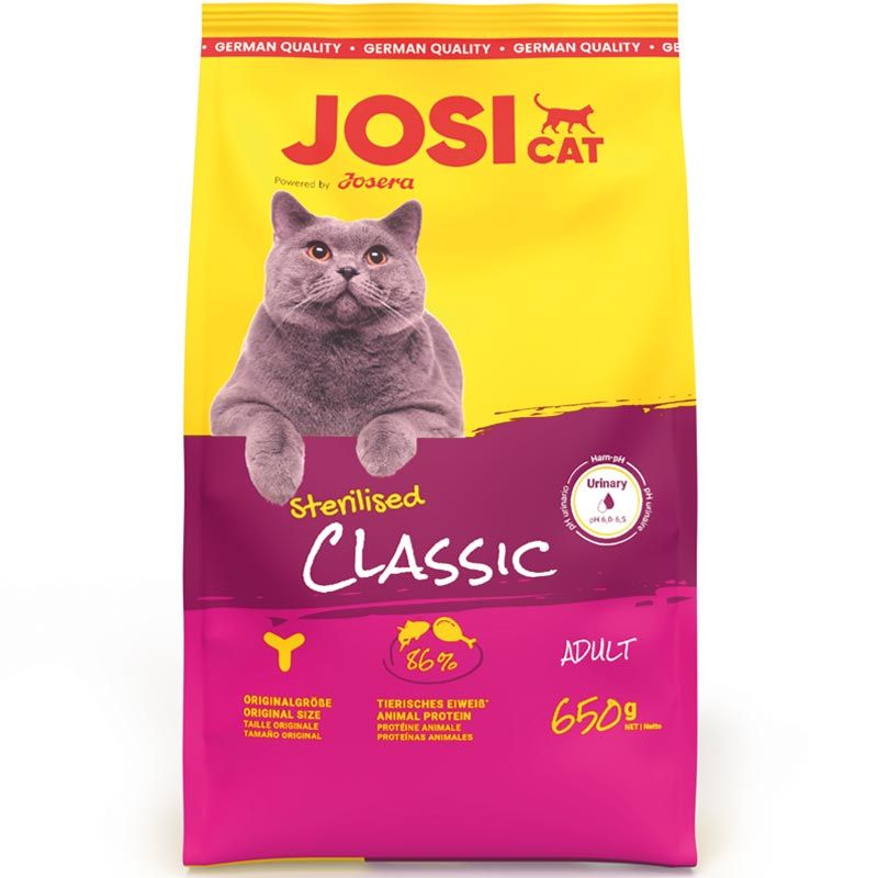 JosiCat Sterilised Classic 650g