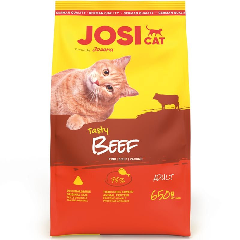 JosiCat Tasty Beef 650g
