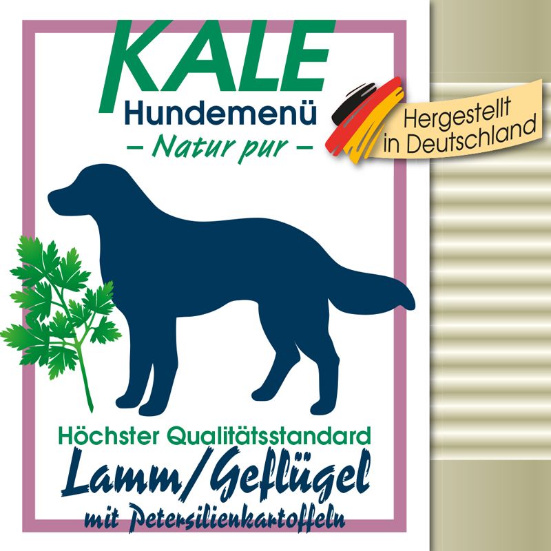 Kale Dose Lamm/Geflügel mit Petersilienkartoffeln 800g