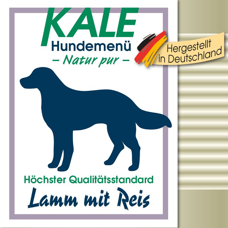 Kale Dose Lamm mit Reis 800g