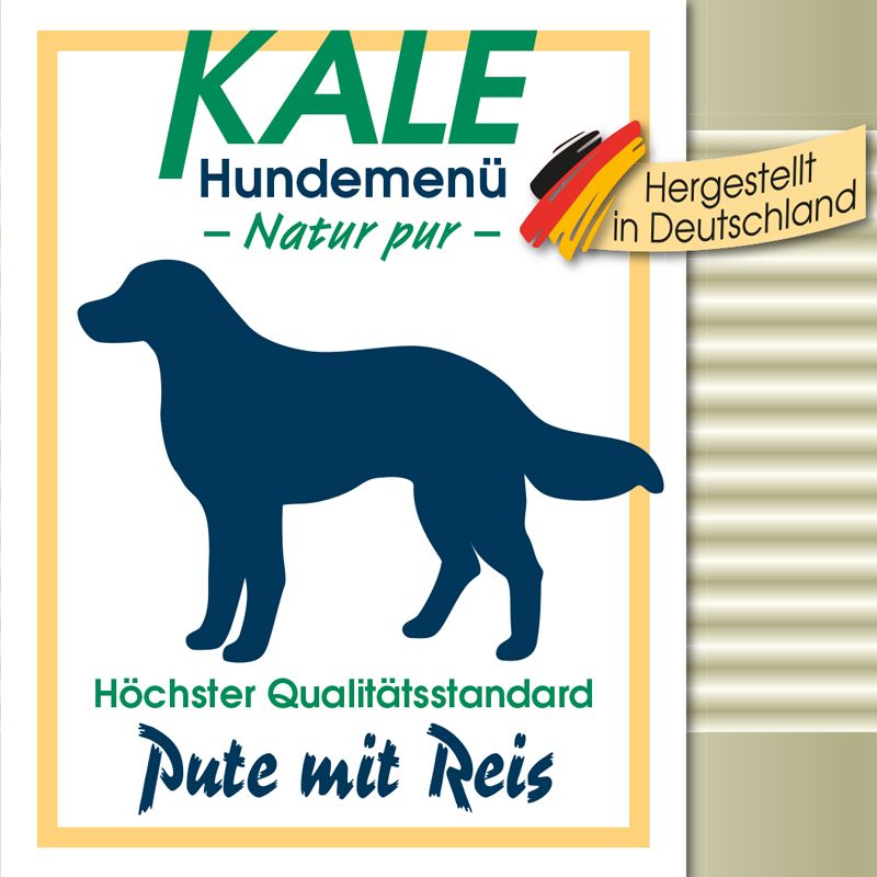 Kale Dose Pute mit Reis 800g