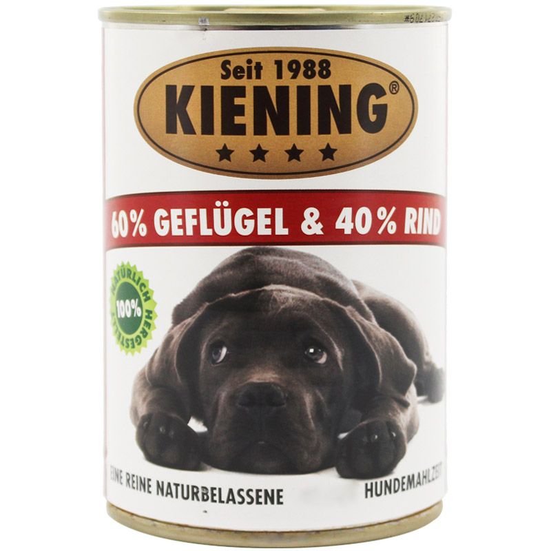 Kiening 60% Geflügel & 40% Rind - 410g