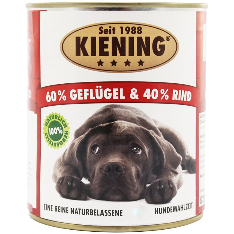 Kiening 60% Geflügel & 40% Rind - 820g