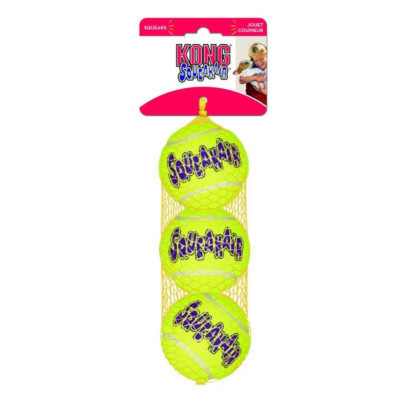 KONG AirDog Squeakair Balls 3er XS, 4.5cm