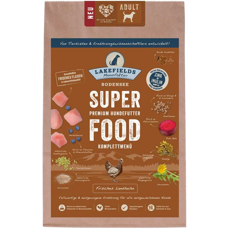 Lakefields SUPERFOOD Premium Huhn 2,5 kg