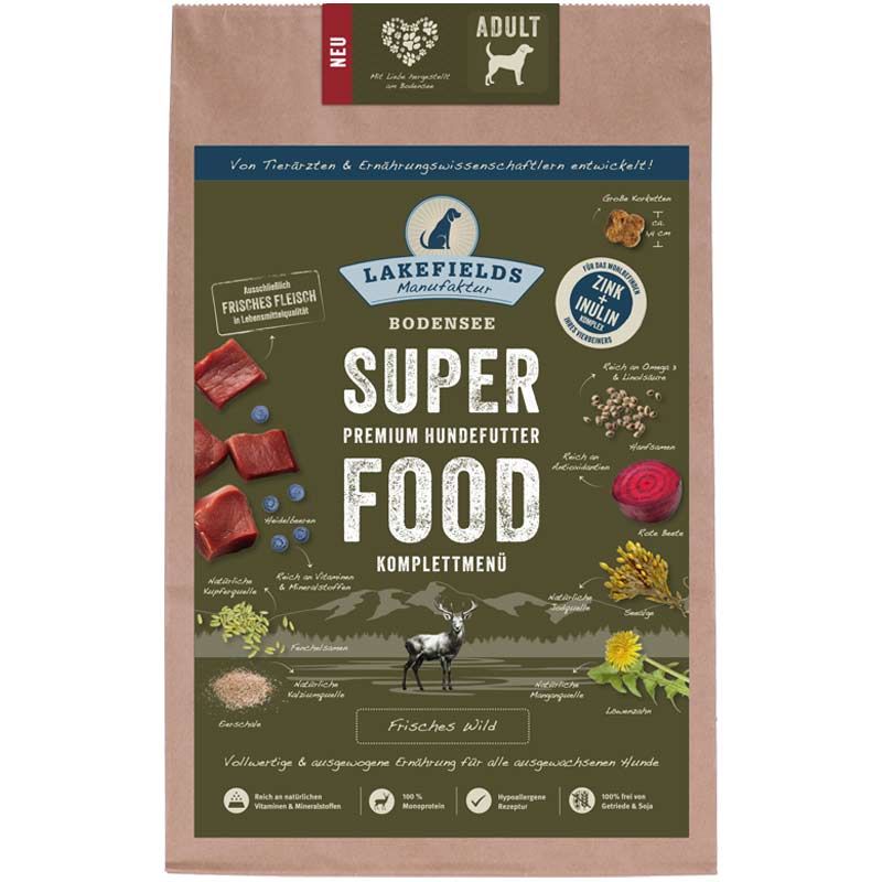 Lakefields SUPERFOOD Premium Wild 2,5 kg