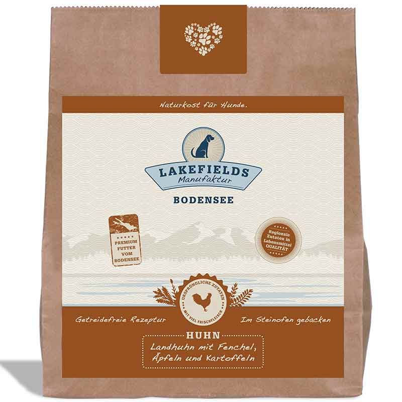 Lakefields Trockenfleisch-Menü Huhn 1 kg