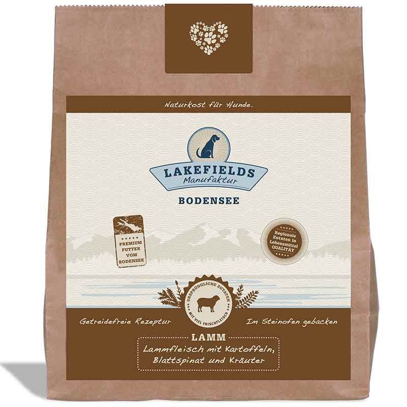 Lakefields Trockenfleisch-Menü Lamm 1 kg