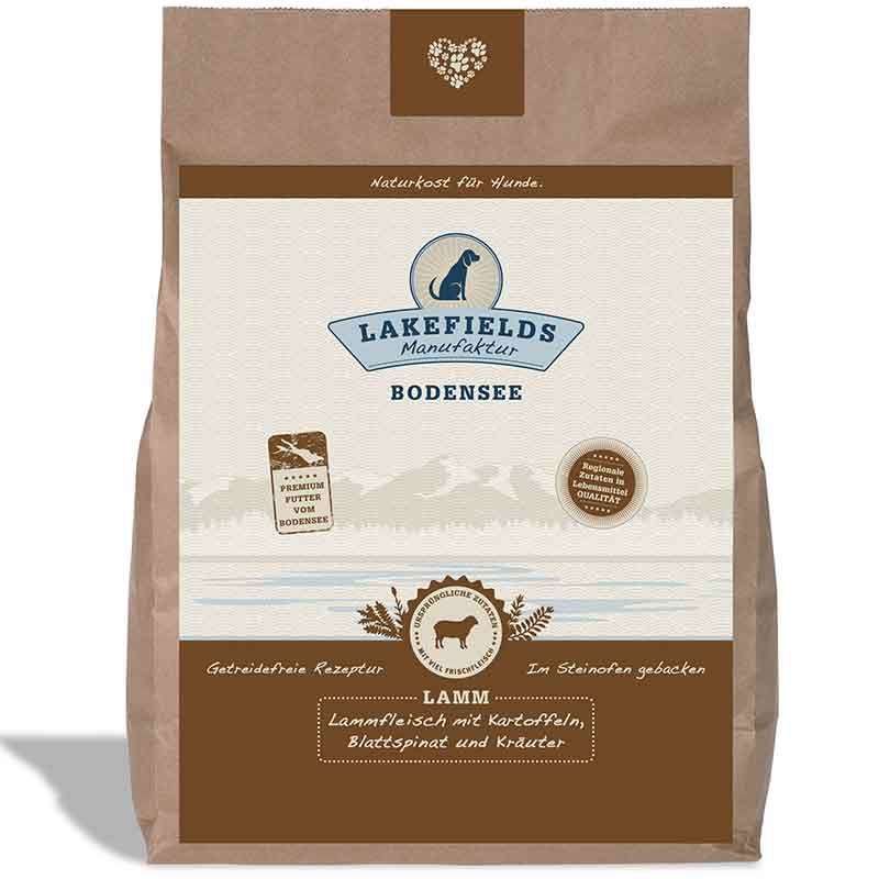 Lakefields Trockenfleisch-Menü Lamm 2.5 kg