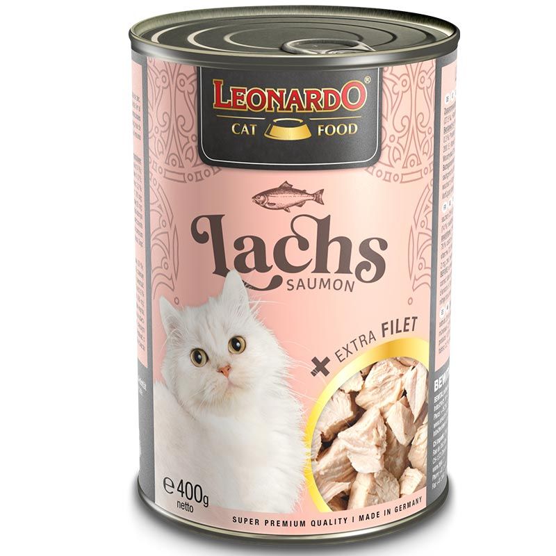 Leonardo Dose Lachs + extra Filet 400g