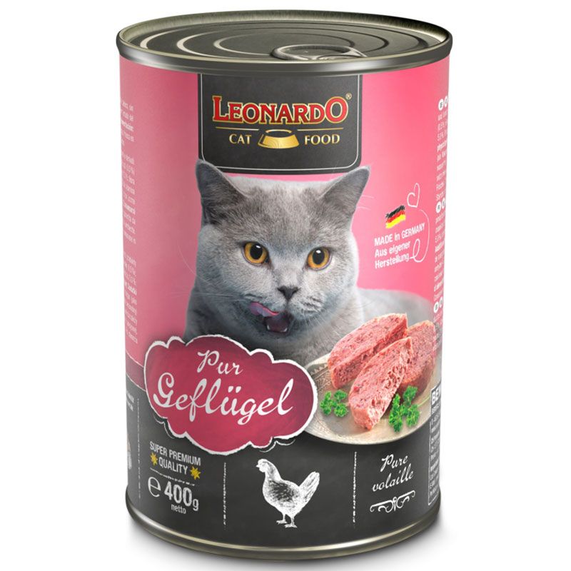 Leonardo Dose Geflügel pur 400g
