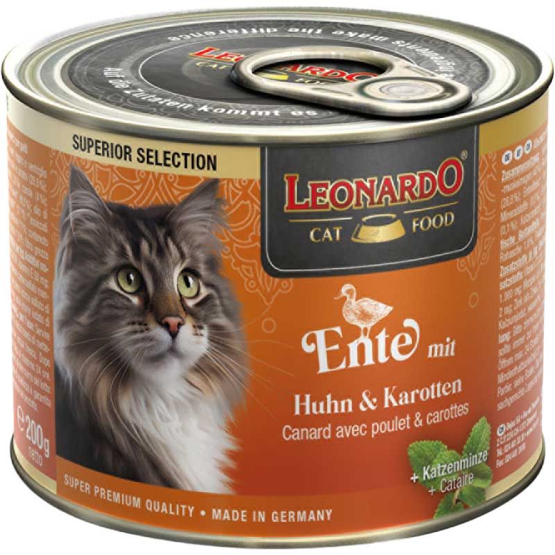 Leonardo Dose Ente mit Huhn und Karotten 200g