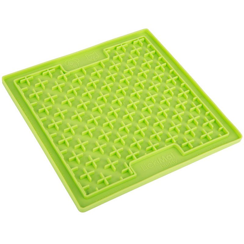 LickiMat Buddy Schleckmatte, green, 20x20 cm