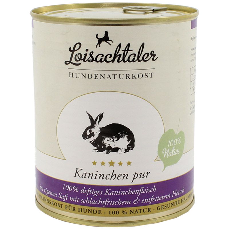 Loisachtaler Kaninchen pur 800g