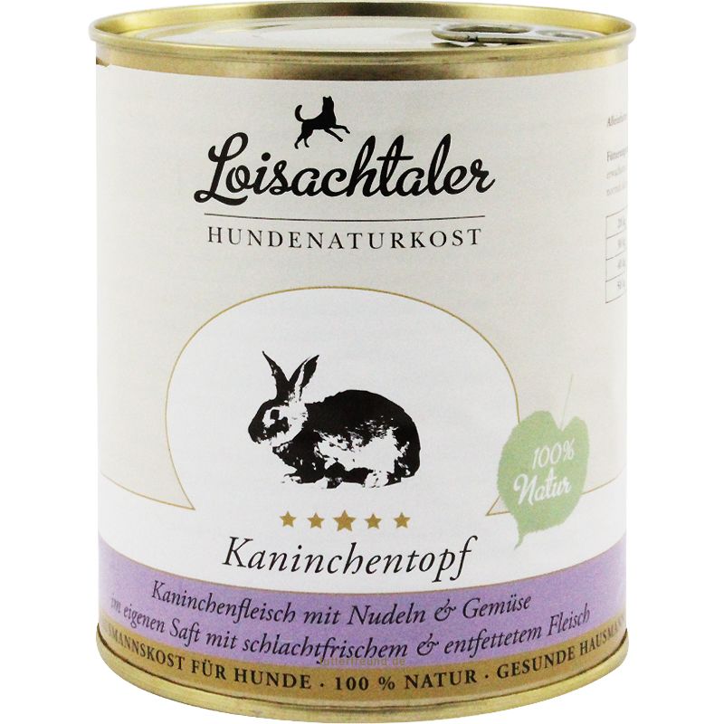Loisachtaler Kaninchentopf 800g