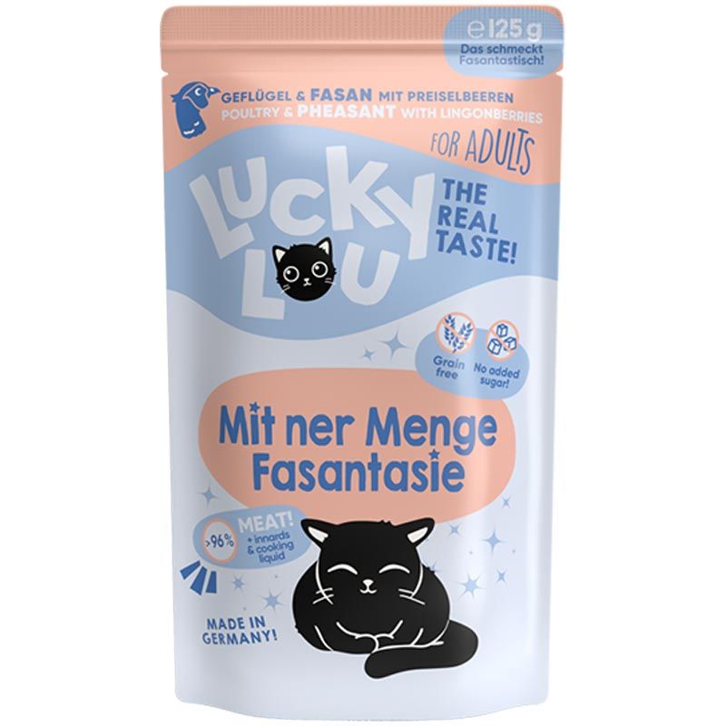 Lucky Lou Lifestage Adult Geflügel + Fasan 125g