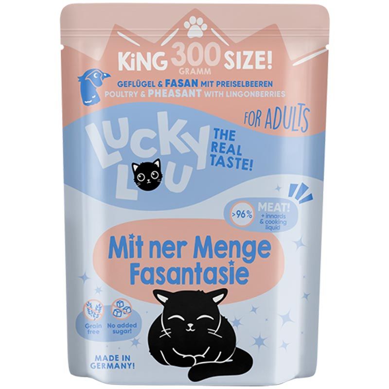 Lucky Lou Lifestage Adult Geflügel + Fasan 300g