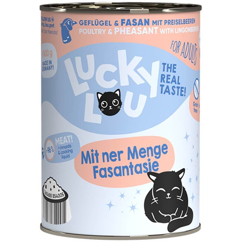 Lucky Lou Lifestage Adult Geflügel + Fasan 400g