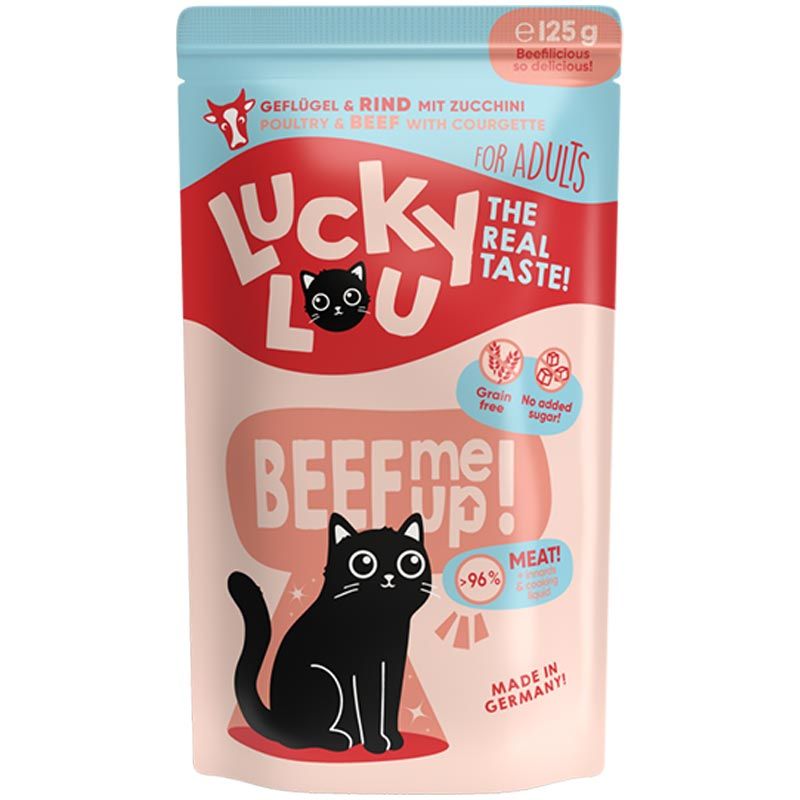 Lucky Lou Lifestage Adult Geflügel + Rind 125g