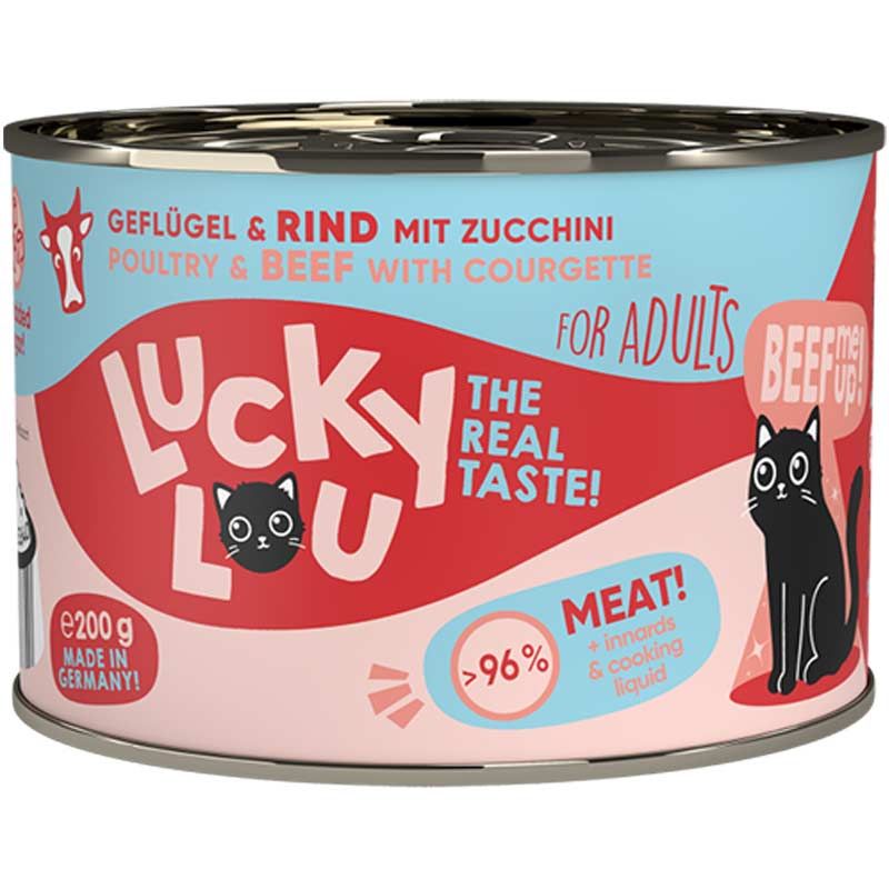 Lucky Lou Lifestage Adult Geflügel + Rind 200g
