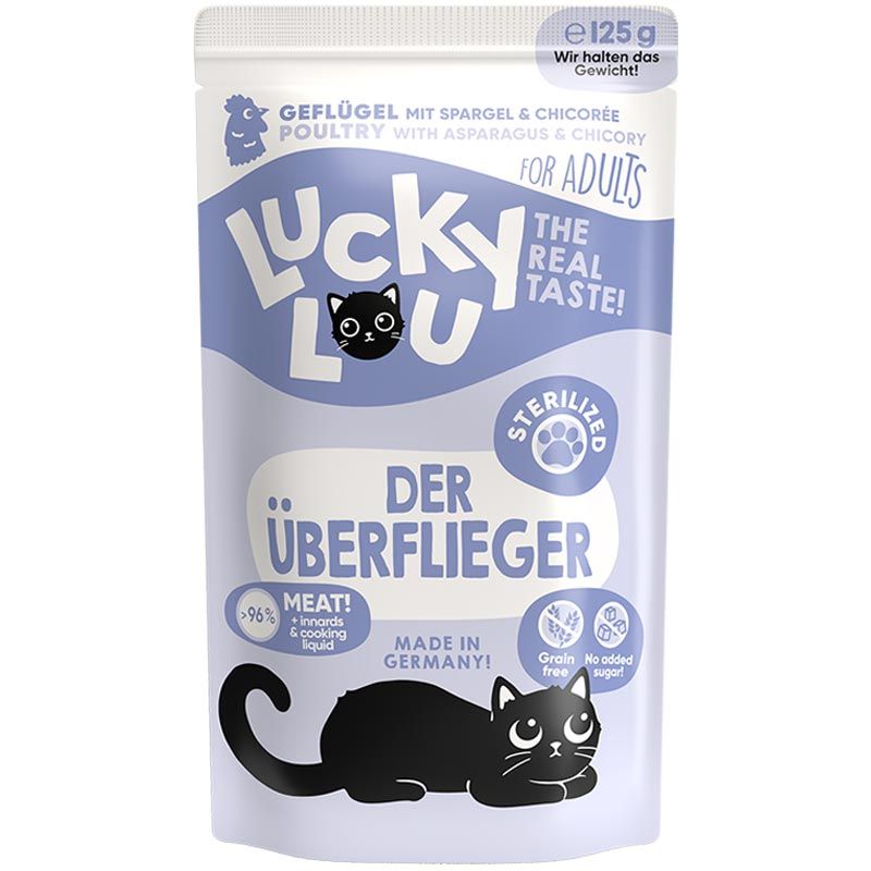 Lucky Lou Lifestage Sterilized Geflügel 125g
