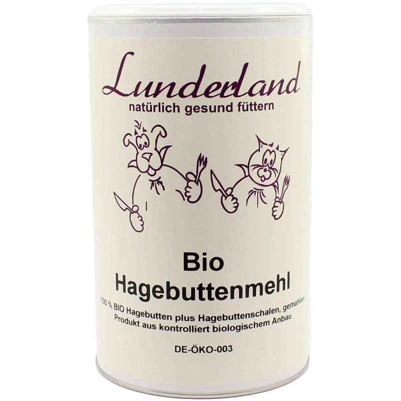 Lunderland Bio Hagebuttenmehl 600g