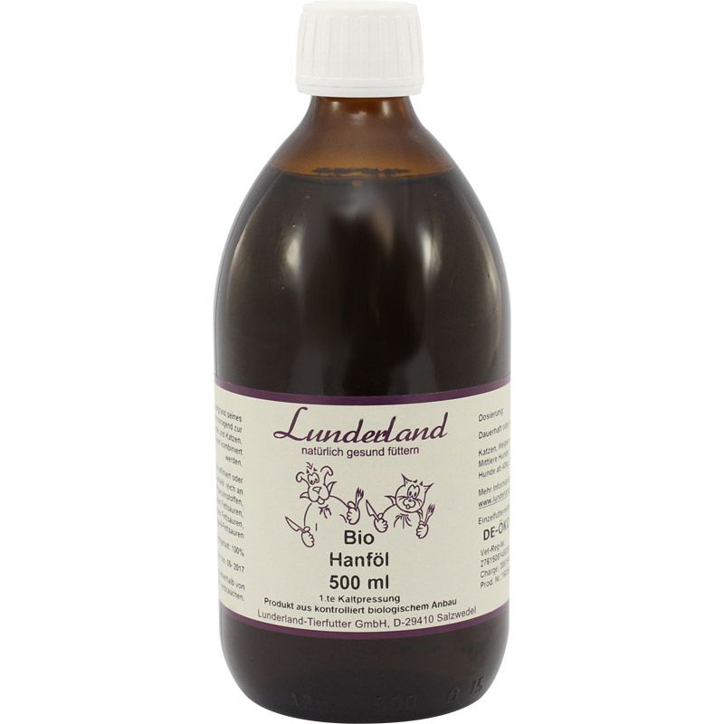 Lunderland Bio Hanföl 500ml