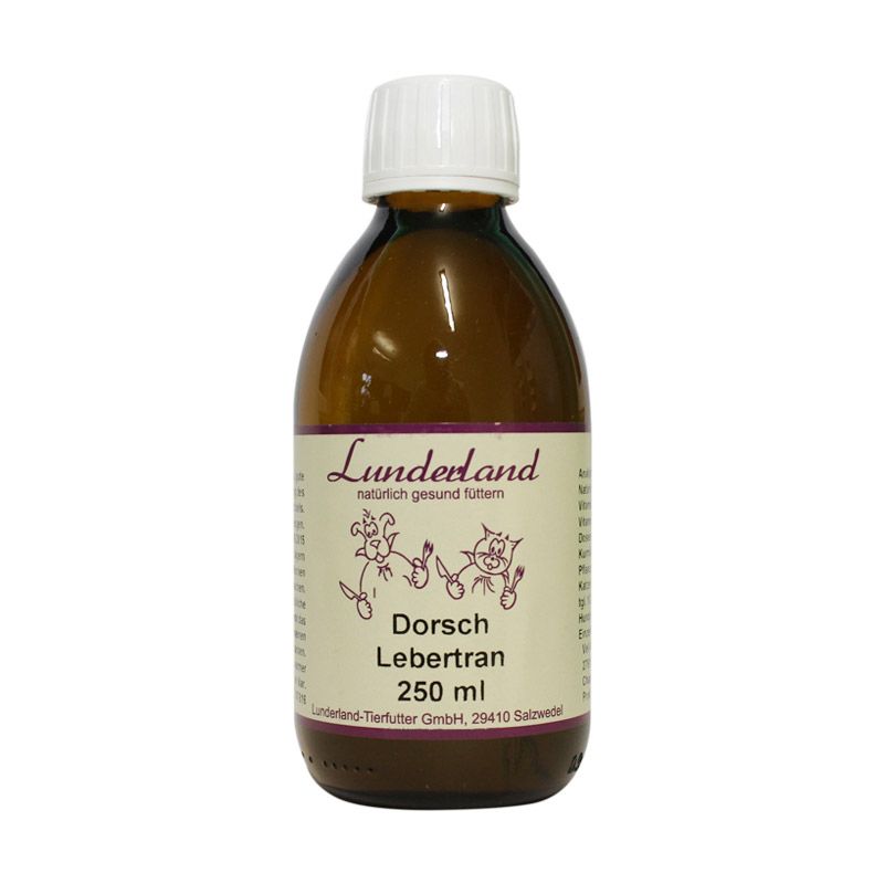 Lunderland Dorschlebertran 250 ml