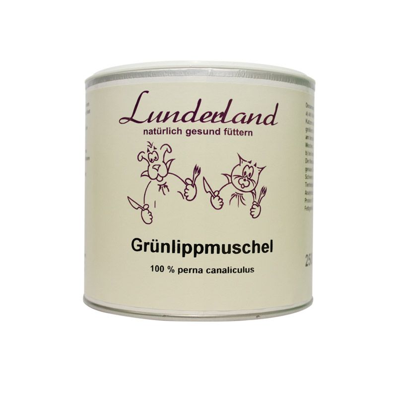Lunderland Grünlippmuschelpulver 250g